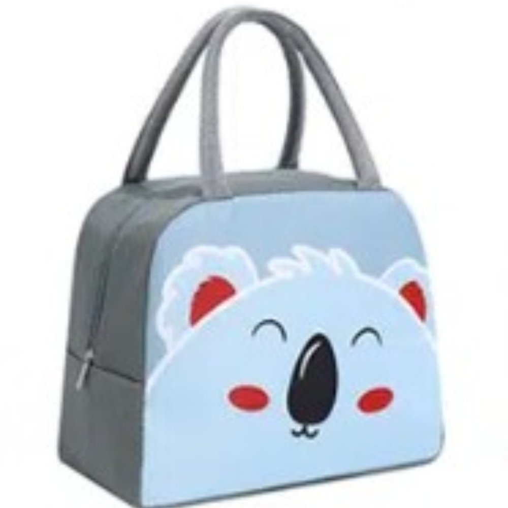 School Insulated Lunch Box, Travel Lunch Box Soft  Tote 7.4*5.1*9 Inch